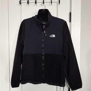 The North Face Charcoal and Black Fleece Jacket